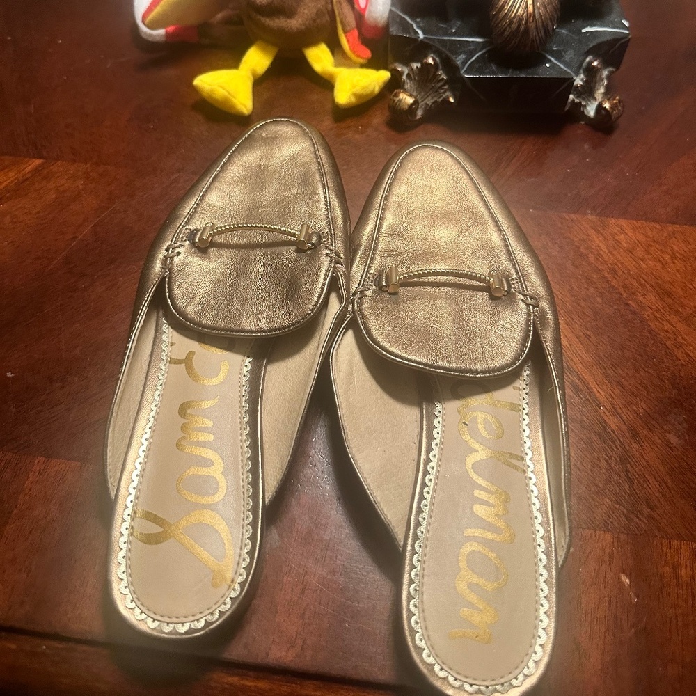 Sam Edelman Gold Shoes